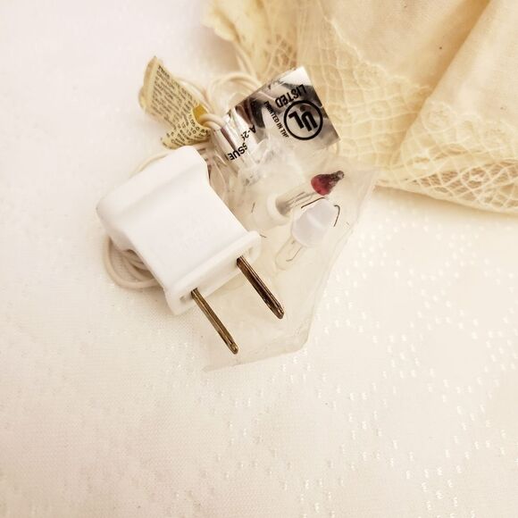 Rustic Christmas Light Up Tree Angel - Picture 8 of 8